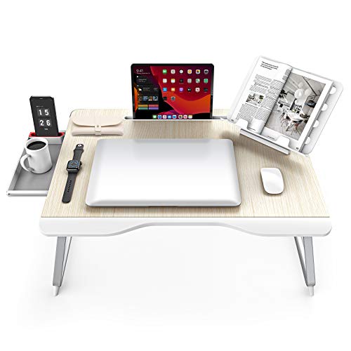 楽天市場 ラップデスク ベッドテーブル 折りたたみテーブル ノートパソコンスタンド Pcスタンド ノートパソコンデスク モバイルサポートのモデラート