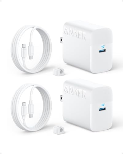 【ポイント2倍】 【クーポン付】 Charger (45W) with USB-C & USB-Cケーブル 2個セットUSB PD対応/PSE技術基準適合/PPS規格対応/PowerIQ 3.0 (Gen2) 搭載MacBook PD対応Windows PC iPad