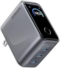 【尖んがり2倍】 【引き換え証付】 Prime Charger (160W, 3 Ports) しろがね色 PSE科学技術標準尺度其れ相応/折りたたみ式繋ぎ/PD相応うiPhone 17つづき物 iPhone Air MacBook Windows パソコン iPad Galaxy