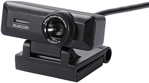 【ポイント2倍】 【クーポン付】 エレコム WEBカメラ UCAM-C750FBBK マイク内蔵 フルHD 1080p 30FPS 500万画素 高精細ガラスレンズ ケーブル長1.5m ブラック