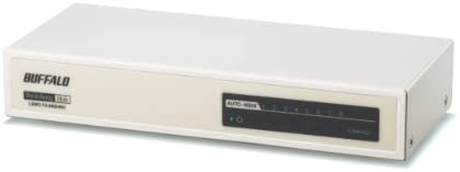 【ポイント2倍】 【クーポン付】 BUFFALO 8ポート スイッチングHUB 金属筐体/電源内蔵モデル LSW3-TX-8NS/WH 送料無料