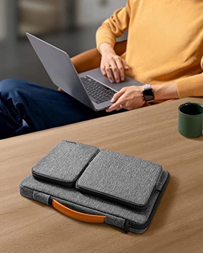 tomtoc360度保護パソコンケース16インチMacBookPro対応ラップトップブリーフケースノートPC