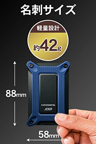 I O Data ポータブルssd 500gb Usbタイプc 耐衝撃 Ps4 Mac 名刺サイズ Usb3 1 Gen2 Linumconsult Co Uk