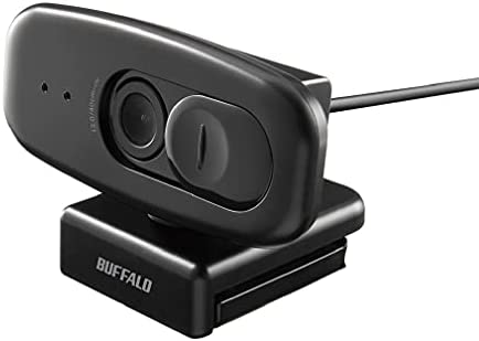 【ポイント2倍】 【クーポン付】 バッファロー BUFFALO WEBカメラ 200万画素 1920x1080 フルHD対応 30fps F2.0 CMOSセンサー 送料無料