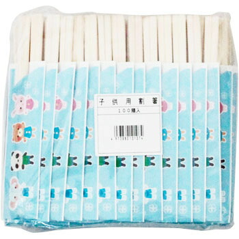 白樺 ６寸箸 子供用割箸 １００膳 （１ケース）