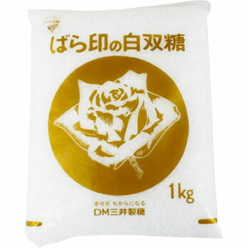 楽天市場】バラ印 白双糖（ざらめ） 1kg ばら印 ザラメ 砂糖