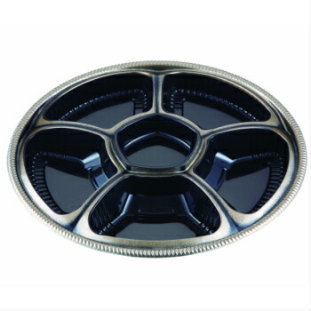 黒い円形オードブル容器35個セット 楽天市場】KS−660黒渋金 嵌合蓋セット 10入 オードブル容器