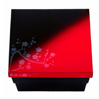 楽天市場】80-80 道参 二段会席 睦月はなふさ 25セット 2段弁当 弁当箱