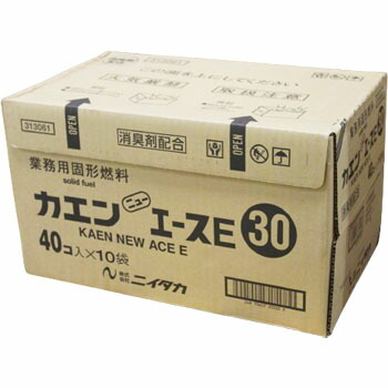 ニイタカ 御勤め用 益荒男焚き物 カエン ニューはやりっ児Ｅ ３０ｇ ４０個入×１０袋 １容れもの