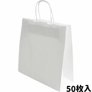 楽天市場】ラッピーバッグ No,3 晒無地 50入 紙袋 手提げ袋