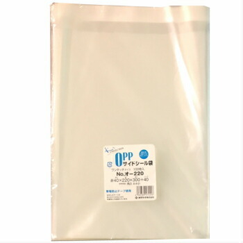 楽天市場】OPP袋 オ-140-145 100入 透明袋 クリアパック