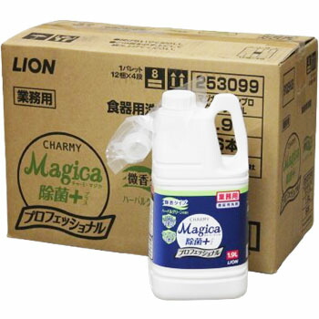 Ｍａｊｉｃａ 除菌＋ １．９Ｌ ６本入 百獣の王 チャーミーマジカ 食器用中性洗剤 詰め替え 大静電容量 微香性