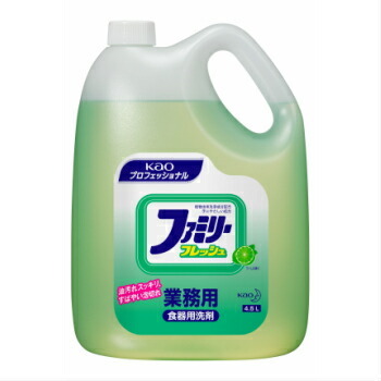 名取り草 身寄り生新しい ４．５Ｌ  御勤め用 中性洗剤 ４本入 名取り草専門的 食器用中性洗剤 詰め替え 流動体中性洗剤 油汚れた状態 Ｋａｏ