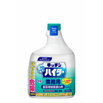 ランキングTOP10 新しく着き キッチン泡ハイター業務用 １Ｌ 付替用 ６本入 花王 ハンディスプレー 漂白剤 除菌 洗剤 塩素系 2600uk.com 2600uk.com