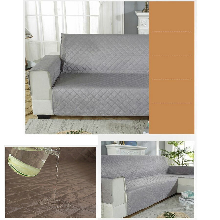 ソファーカバー 防水加工 ペット用 猫 犬対策 肘掛付き 滑り止め 無地 おしゃれ 北欧 人気 L字 カウチカバー 防塵 傷防止 爪とぎ防止 洗える Southwestne Com