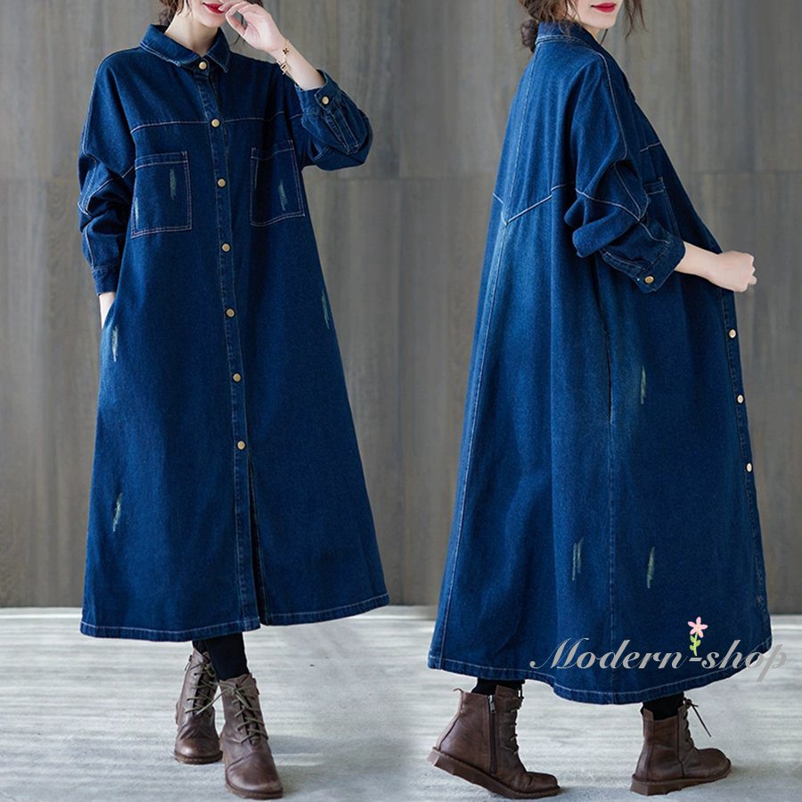 楽天市場】送料無料デニムアウター レディース スプリングコート