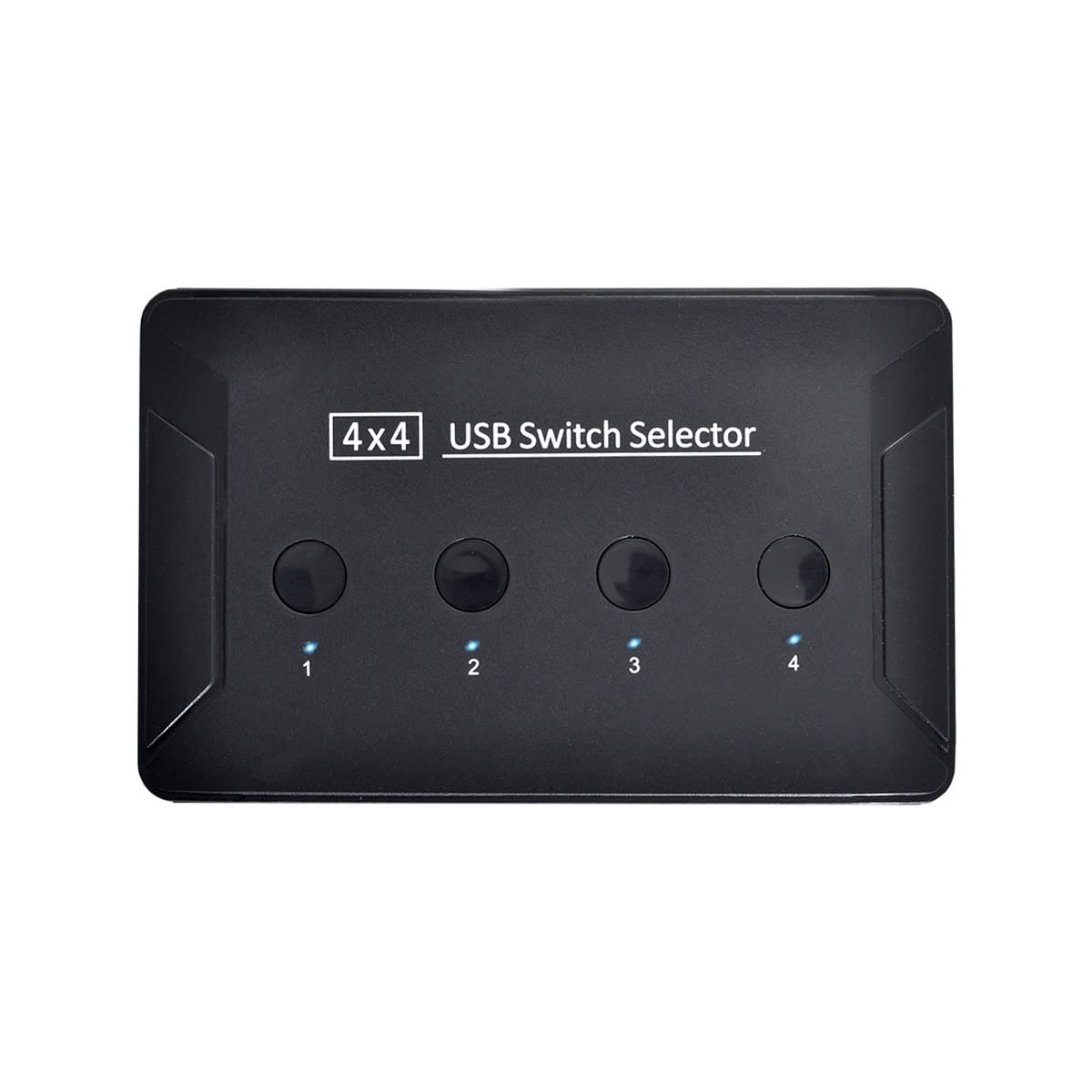 【送料無料】Cablecc KVM USB 2.0 スイッチセレクター 4ポート PC 共有デバイス キーボードマウススキャナープリンター用｜modern