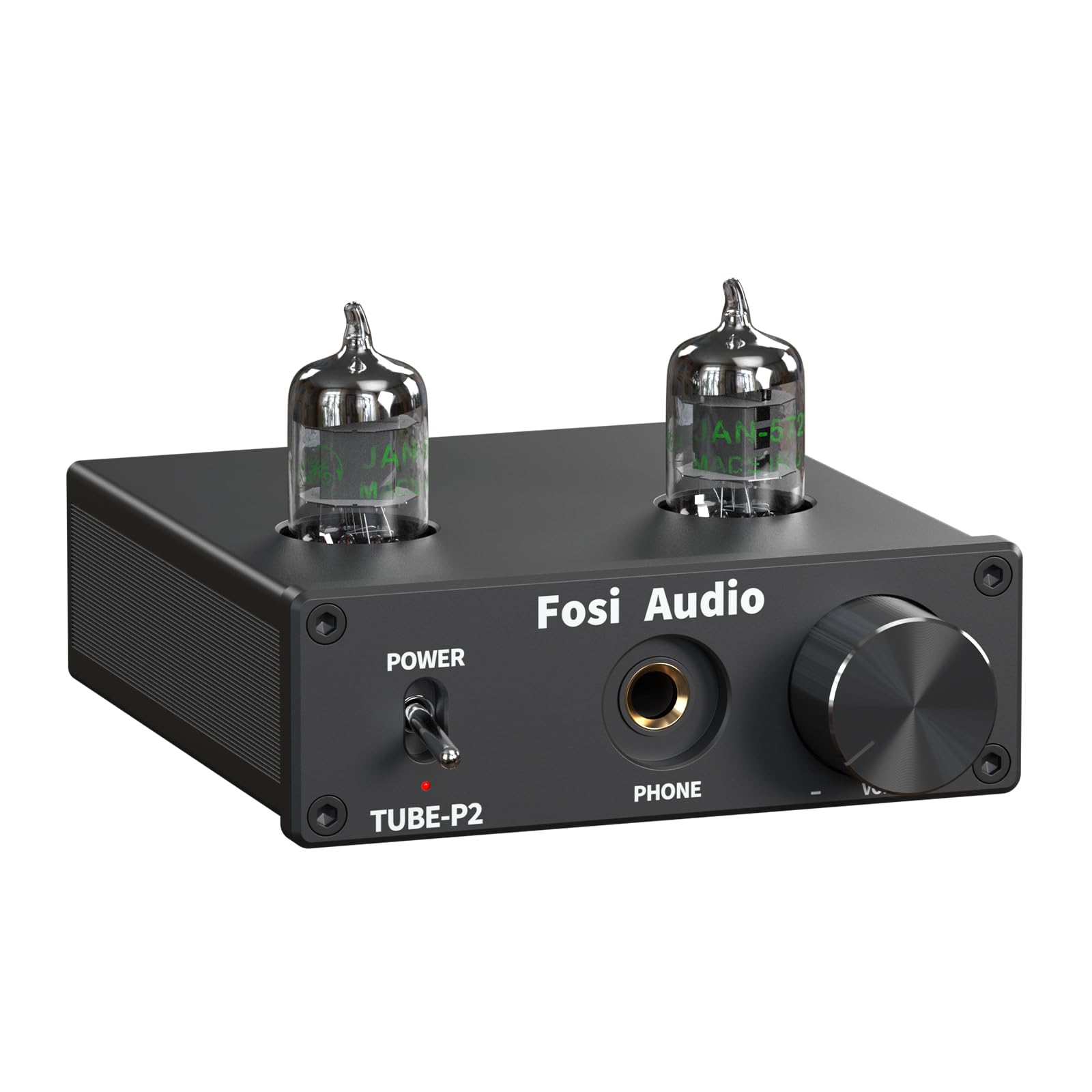 【送料無料】Fosi Audio P2 ヘッドフォン アンプ 小型 真空管 ヘッドホンアンプ ミニ HiFi ステレオ オーディオ 低グランドノイズ出力保|modern