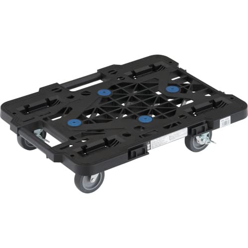 【送料無料】 平台車 軽量 ルートバンメッシュタイプ 370&times;500荷重100kg 連結?スタッキング可能 4輪 オール自在 ストッ｜modern