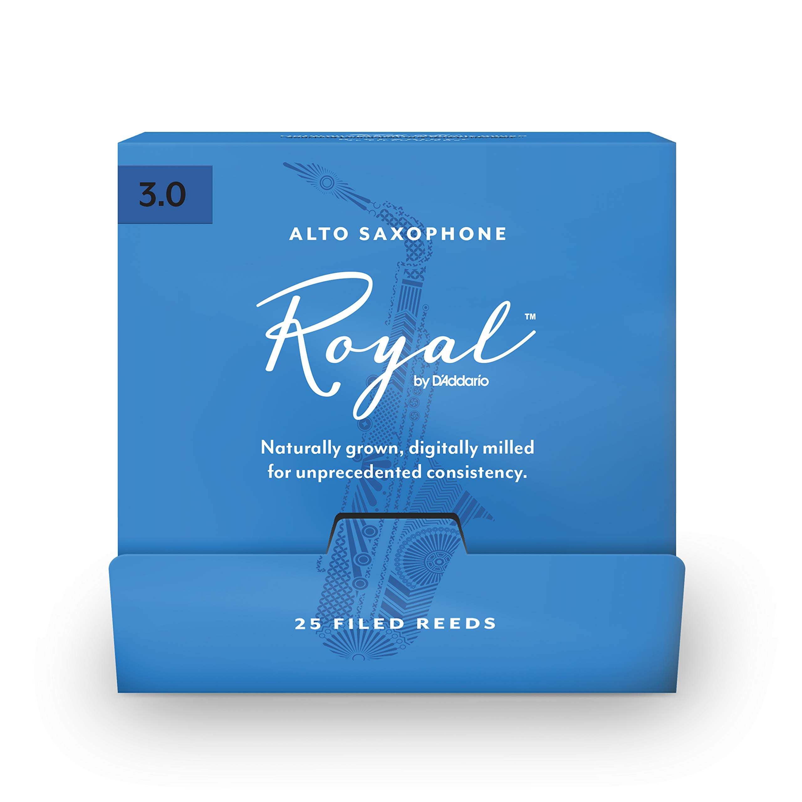 【送料無料】D'Addario WoodWinds ダダリオ リード アルトサックス用 ROYAL RJB0130-B25 [硬さ:3.0] 25枚入り(個別包装) 【国内正規品】｜modern 11,362円