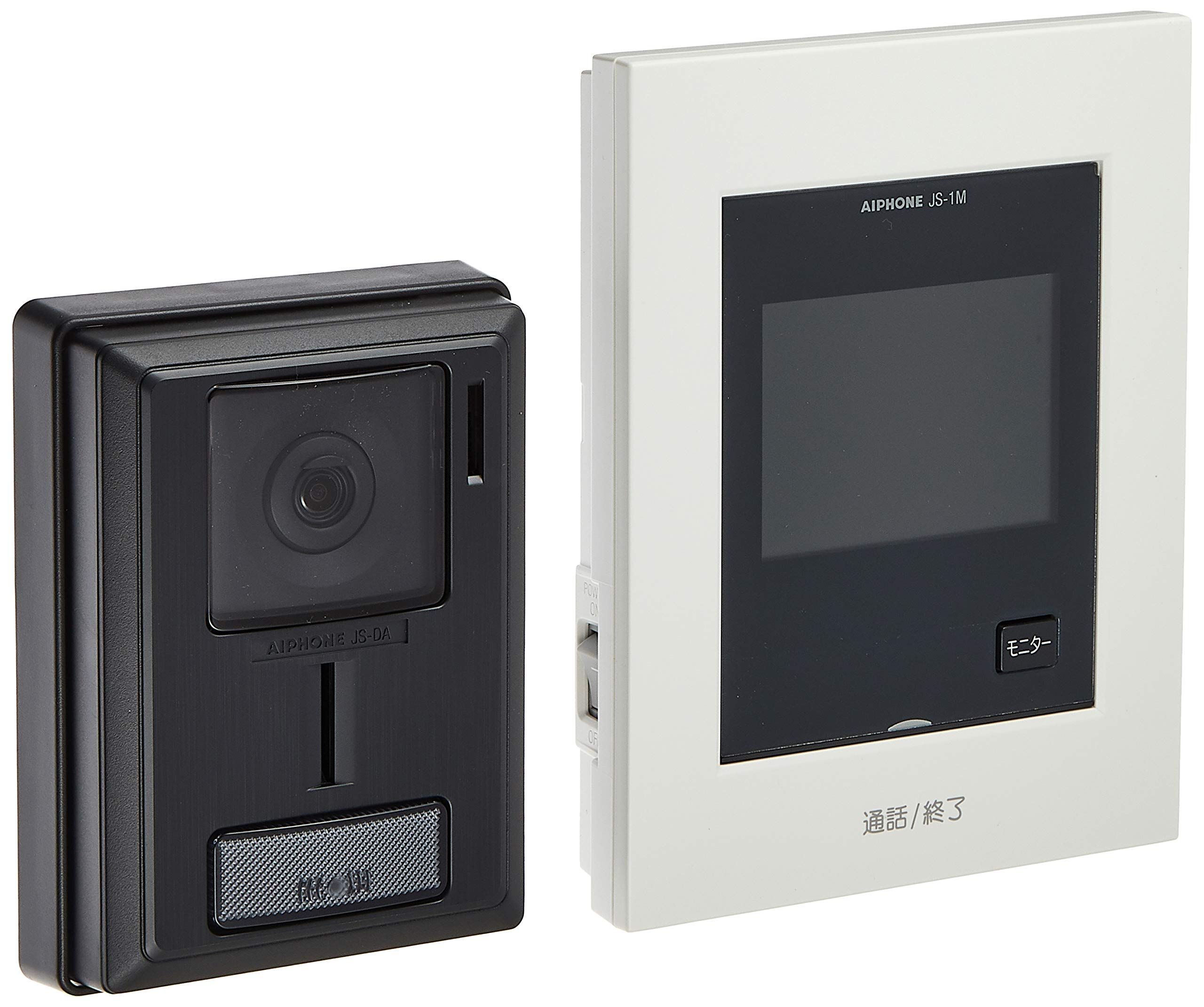 【送料無料】 インターホン ドアホン テレビドアホン カメラ付き玄関子機 モニター付き親機 わかりやすい画面表示 カメラレンズ|modern