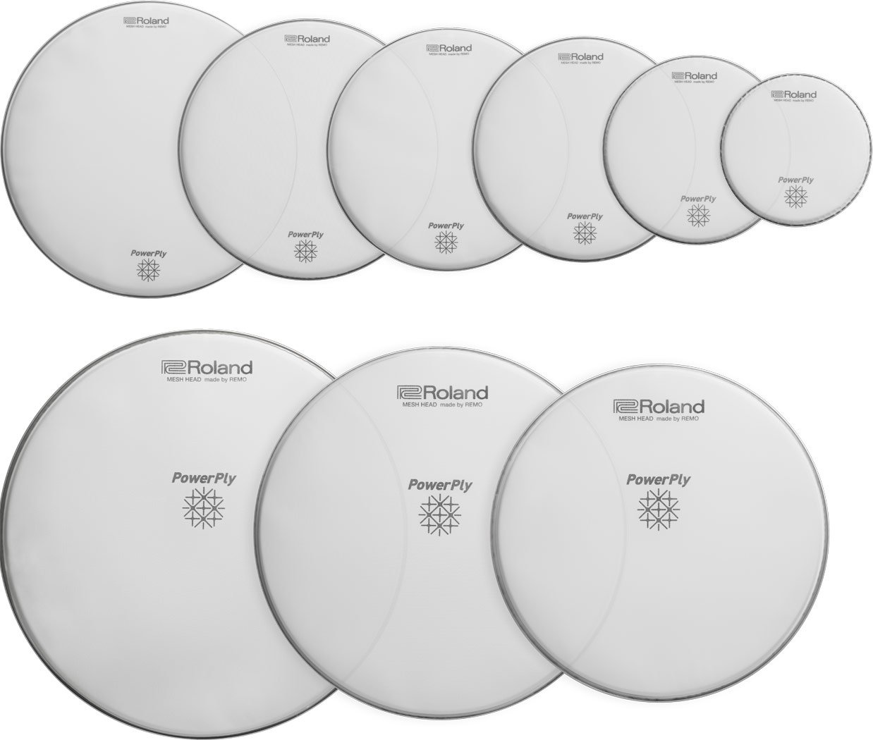 【送料無料】 PowerPly Mesh Head MH2 Series メッシュヘッド 20インチ MH2-20BD|modern