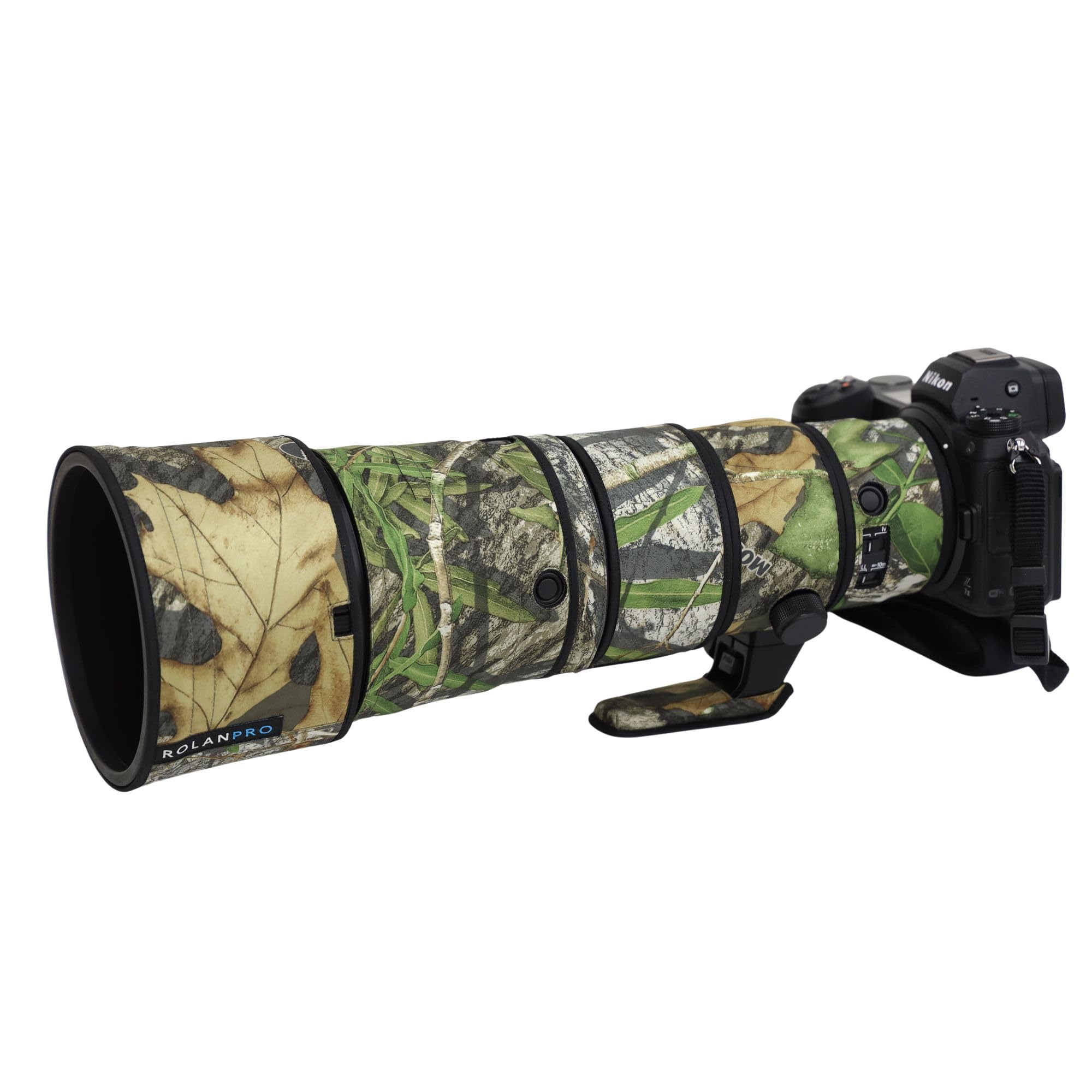 【送料無料】ROLANPRO 防水レンズカバー ニコン Nikon Z 600mm F6.3 VR S (Z600) 用 望遠レンズコート 保護カバー 傷防止 野鳥撮影 迷彩｜modern