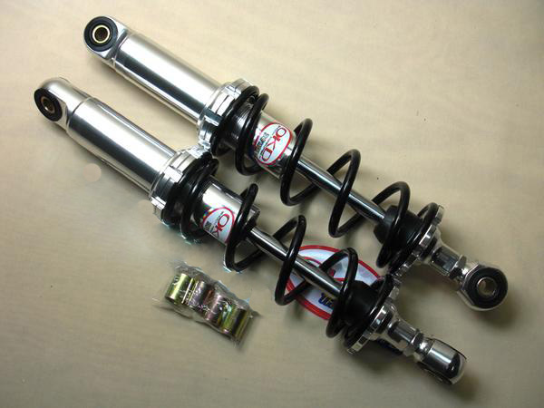 OKD サスペンション モンキー カブ DAX 荒巻 330mm アルミ 黒 B12｜モダンワークス店