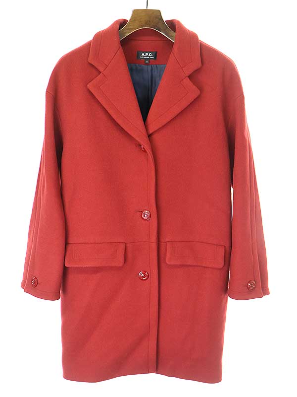 A.P.C. アーペーセー　ウールPコート A.P.C. アーペーセー ウールPコート アーペーセー A.P.C.