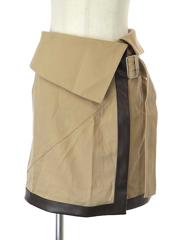 *3.1 Phillip Lim* キャンバス＆ストライプミディスカート スカート – 3.1 Phillip Lim