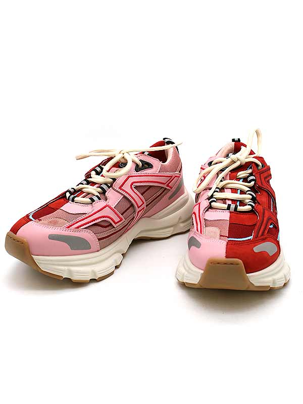 スニーカー Area Lo Sneakers - Axel Arigato - Leather - Grey/Pink AXEL ARIGATO - Area Lo Sneaker
