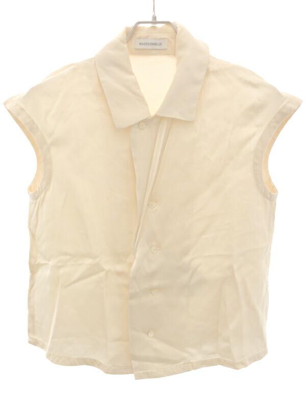 マディソンブルー MADISONBLUE 17SS シャツ ブラウス ノースリーブ XS 青 ブルー /nn0510 レディース マディソンブルー MADISONBLUE 17SS シャツ ブラウス