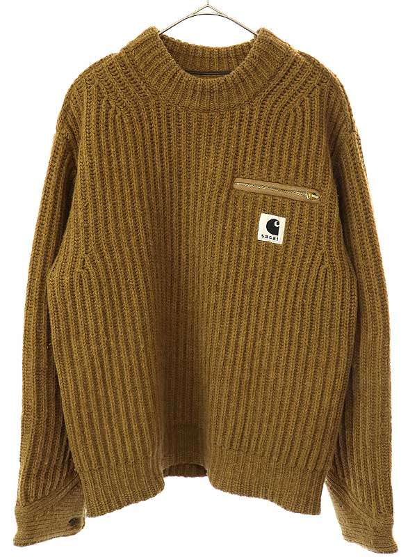 予約販売品】 sacai - sacai ニット 新品未使用 即完売カラーWool Knit 