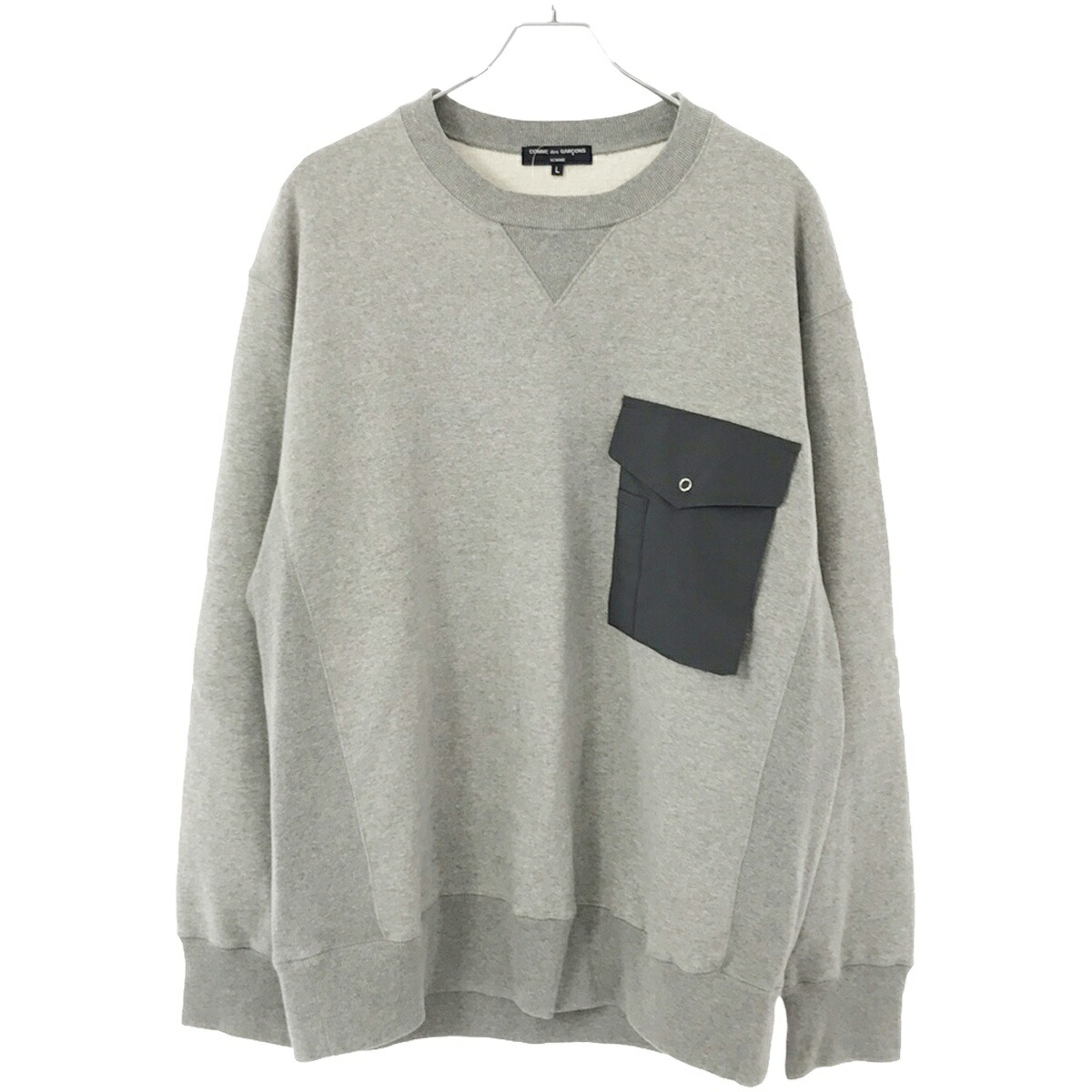 COMME des GARÇONS HOMME PLUS スウェット グレー Comme des Garçons Homme Plus Armor Hoodie 2016 – Vintage TTS