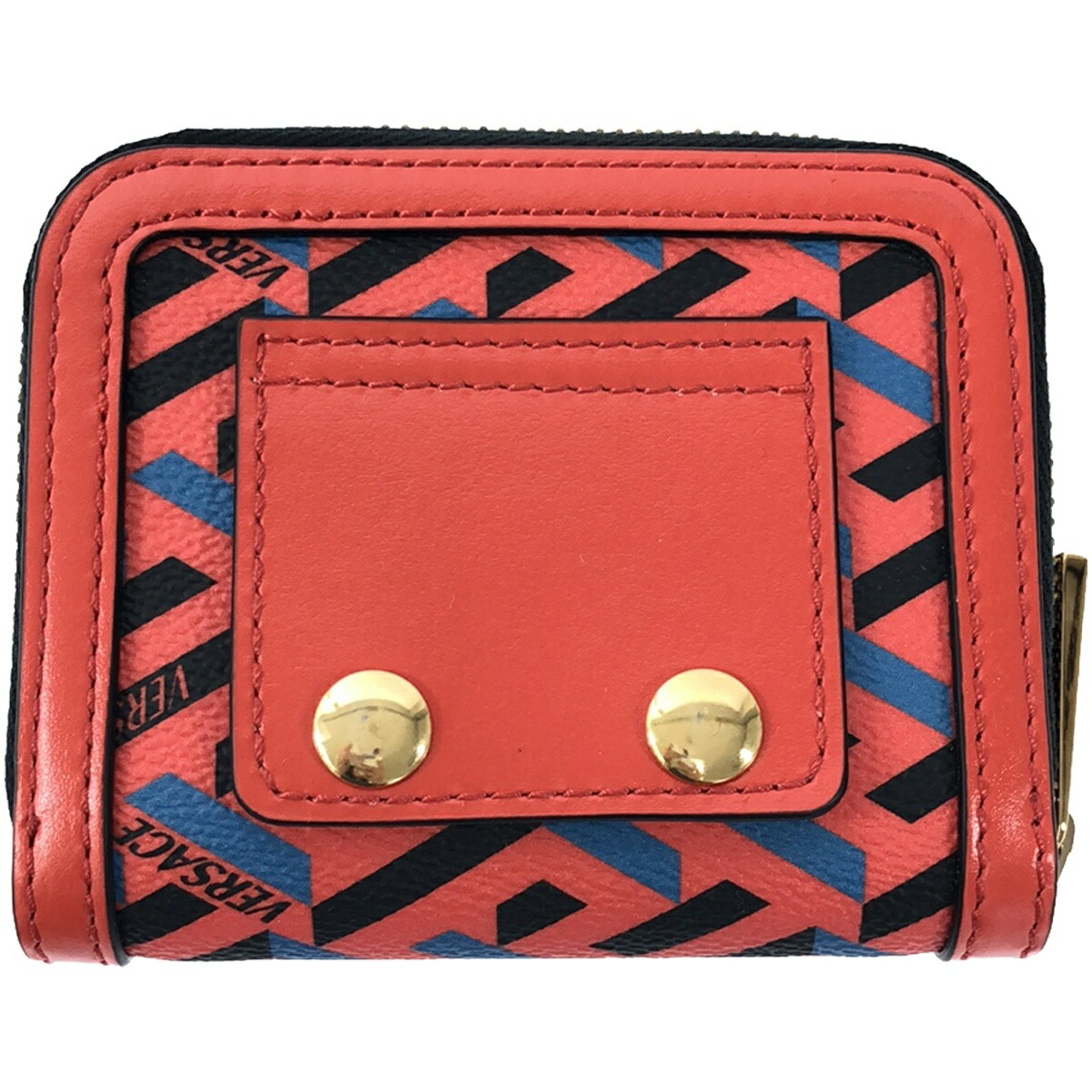 ○★新品 未使用 VERSACE ジップアラウンドウォレット ラウンドジップ財布 楽天市場】VERSACE ジップアラウンドウォレット DP33597 ネイビー