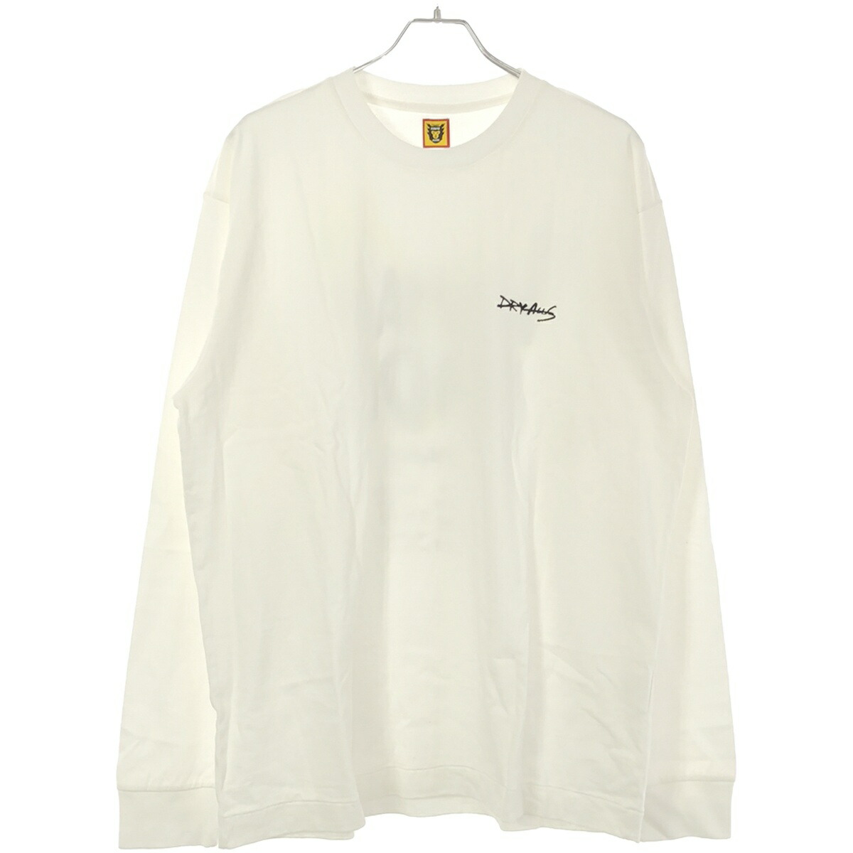 HUMAN MADE HENLEY NECK L/S T-SHIRT 白　ロンＴ Human Made - Henley Neck Long Sleeve T-shirt | HBX