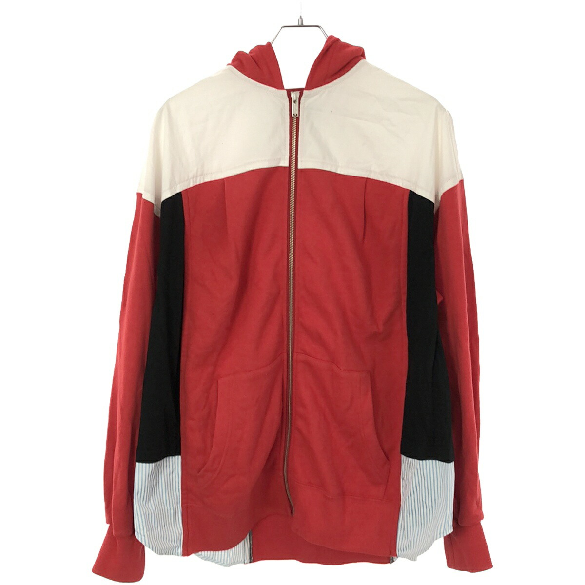 High Gauge Soft Terry Panel Line Hoodie – Graphpaper
