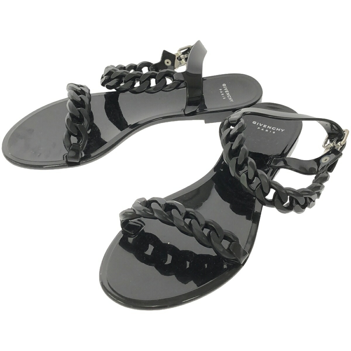【関税込み】Givenchy ブラック＆ベージュ スライドサンダル 楽天市場】GIVENCHY ジバンシィ サンダル SLIDE FLAT SANDALS