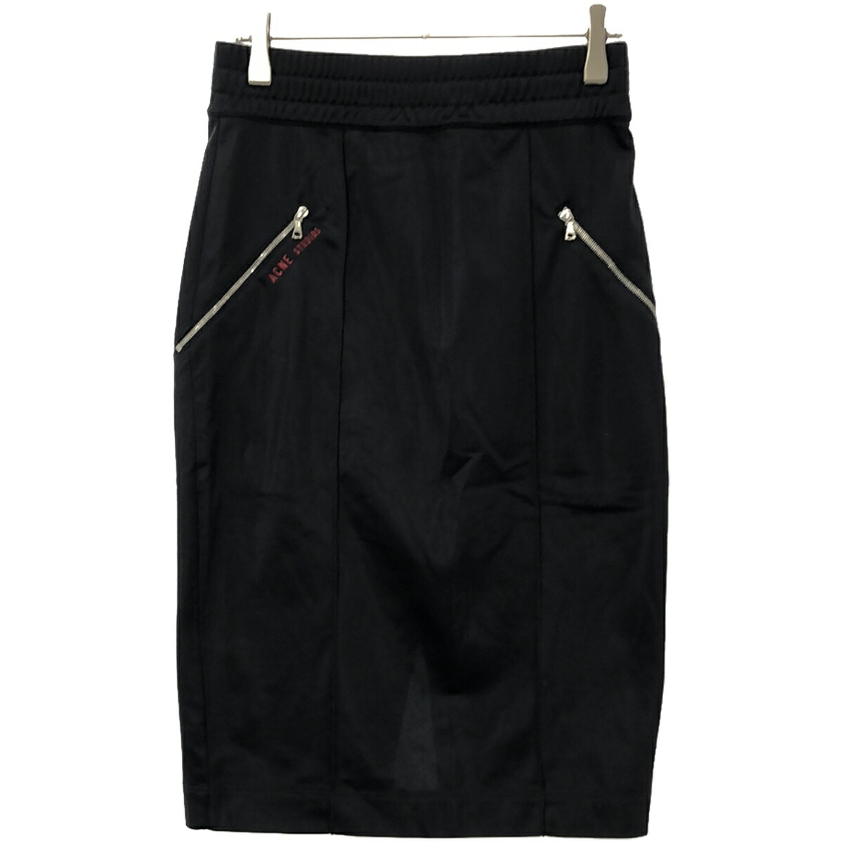 Acne Studios ホワイト ラップスカート AF0423-900_4.jpg