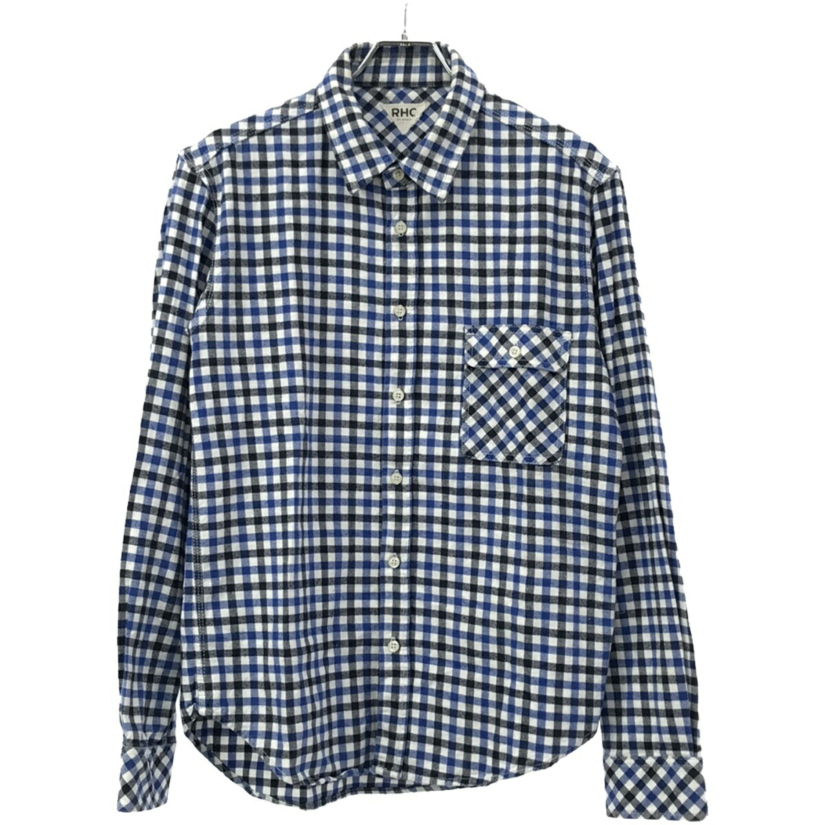 Ron Herman コットンオンブレチェックオープンカラーシャツ 楽天市場】【中古】 Ron Herman (ロンハーマン) Check shirt