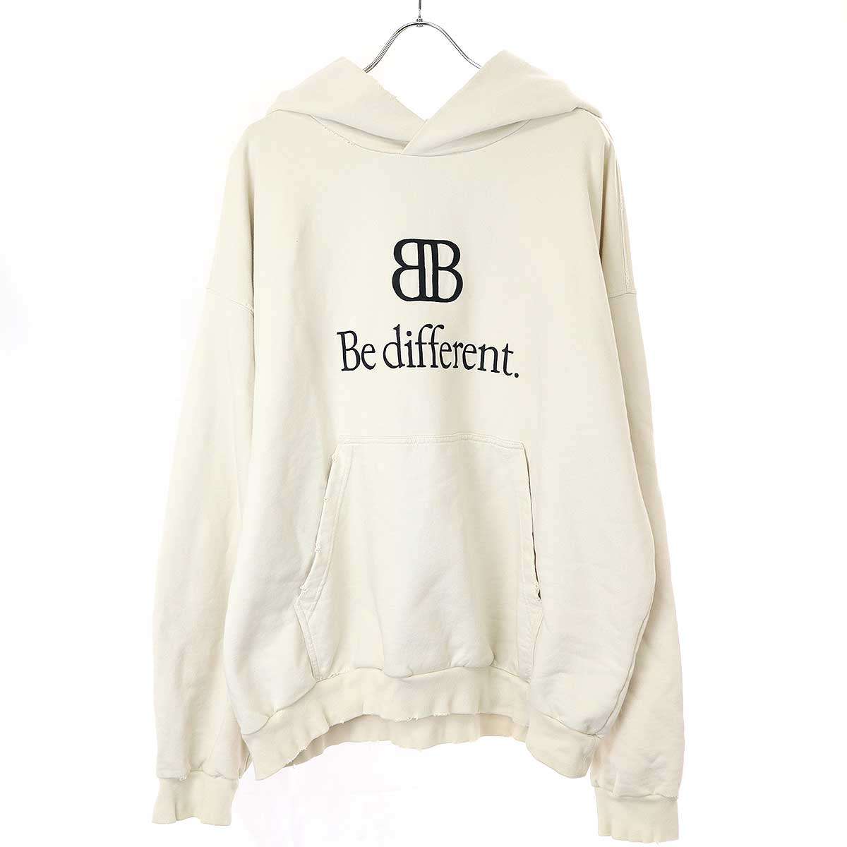 楽天市場】BALENCIAGA 2022AW BB Paris Icon Zip Up Hoodie