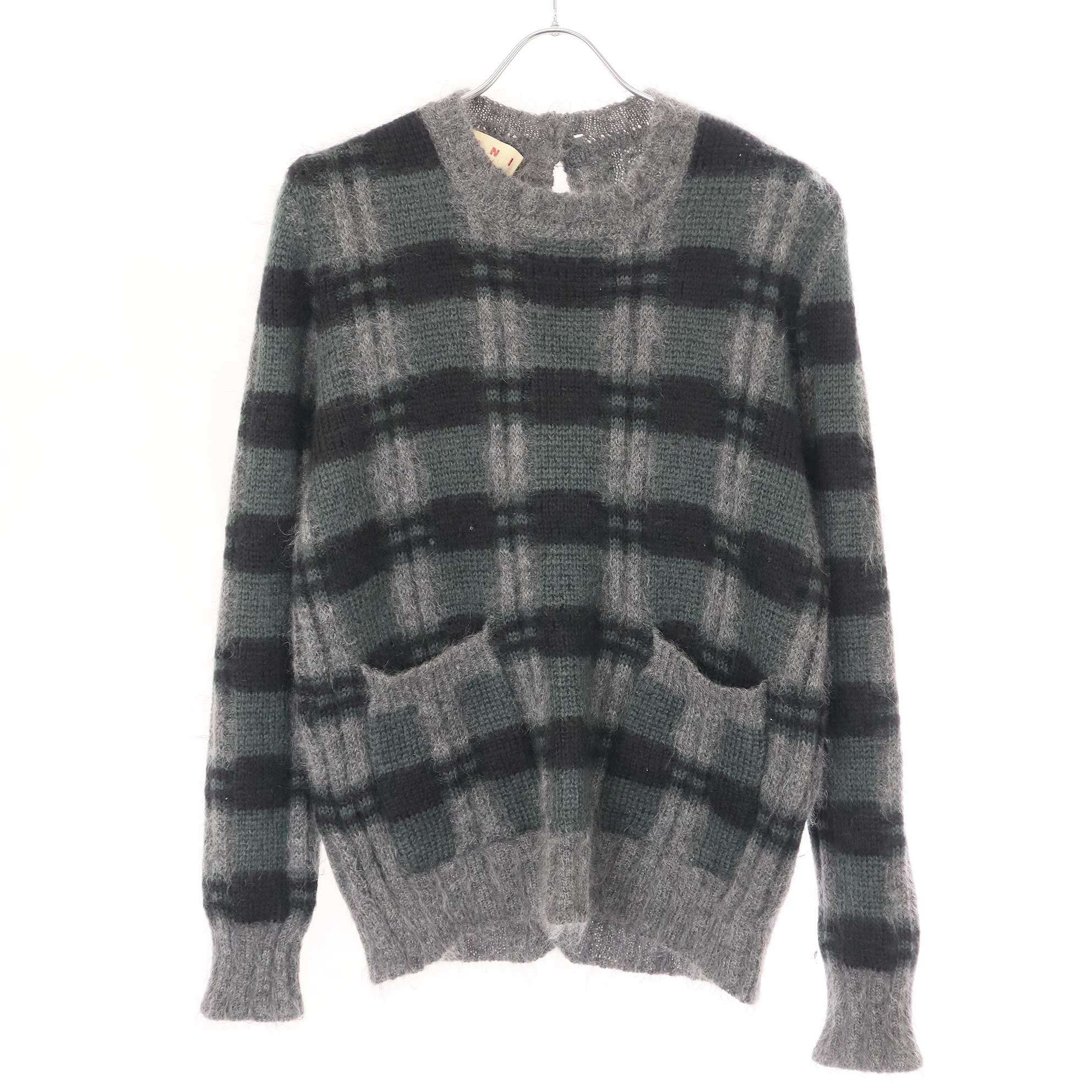 楽天市場】MARNI マルニ 22SS インサイドアウトボーダーニット