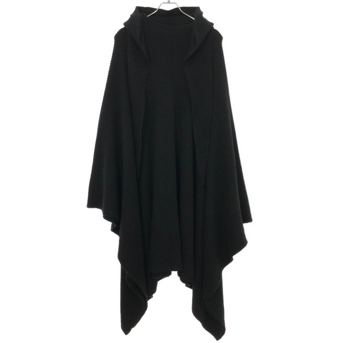 【希少デザイン】Sacai ニットポンチョ トグルボタン ネイビー M 楽天市場】【中古】sacai×KAWS21AW｢Jacquard Knit Poncho