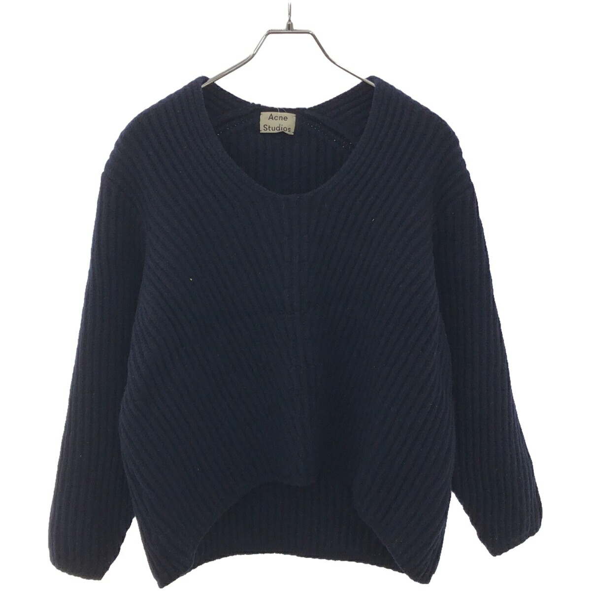Acne studios ニット Acne Studios プリント チャンキーニット セーター | ホワイト