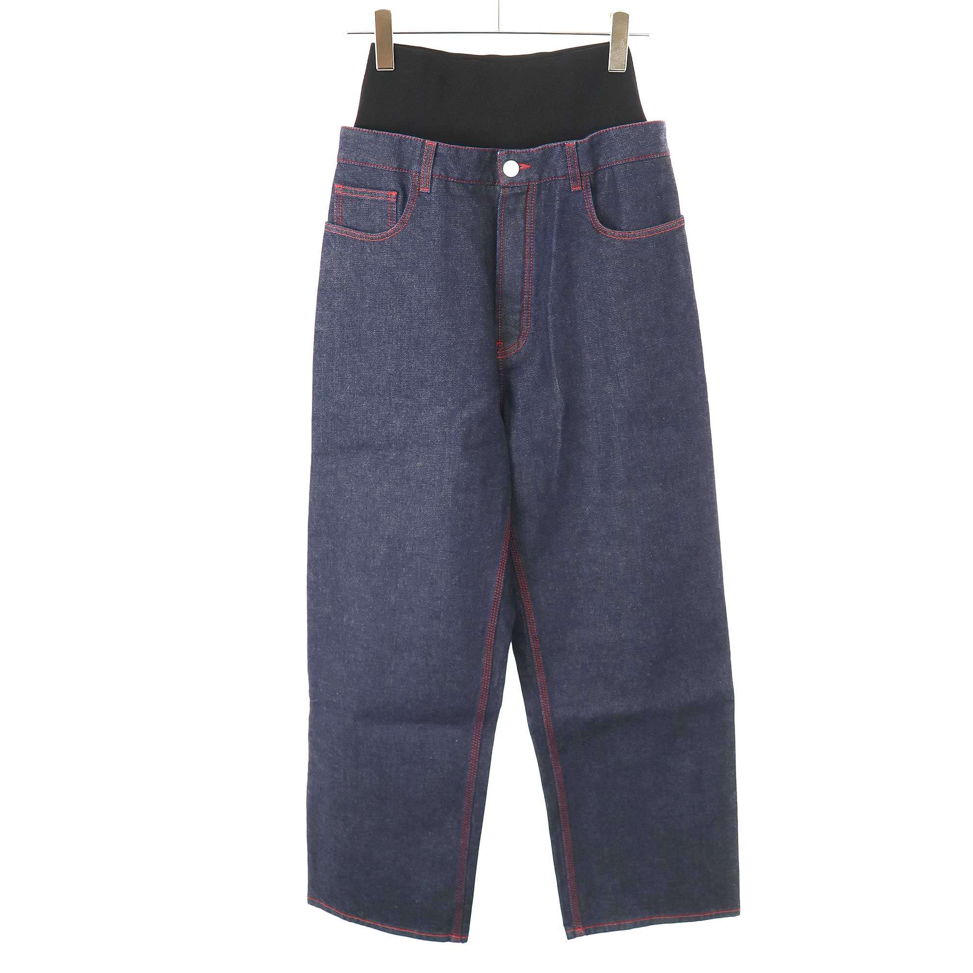 【ALAIA】ワイドレッグウールパンツ ALAIA】ウールワイドレッグパンツ