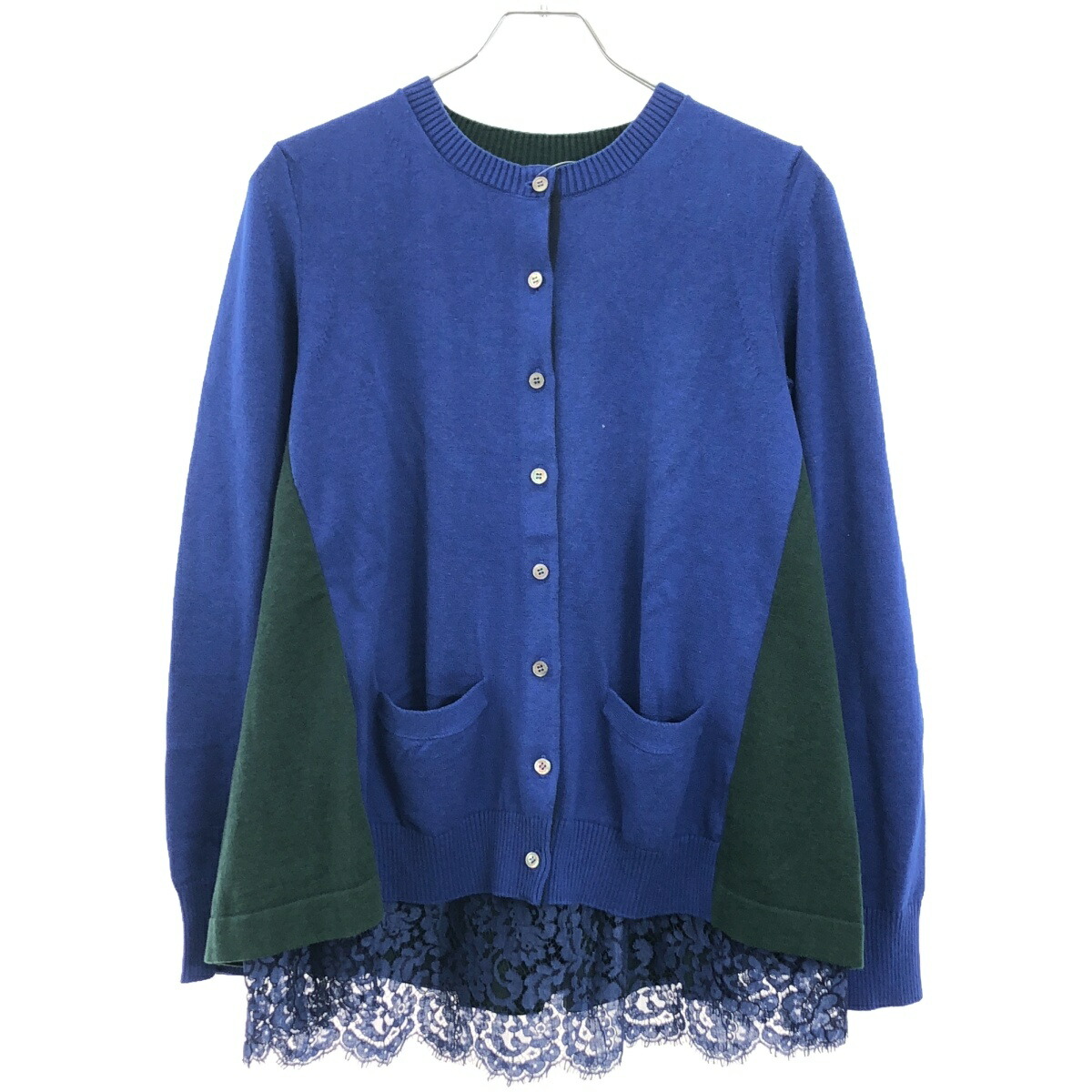 【サカイ】テーラードジャケット　ウールニット　パイピング　カーディガン　2 楽天市場】sacai サカイ 21AW Suiting Knit Cardigan スーチング