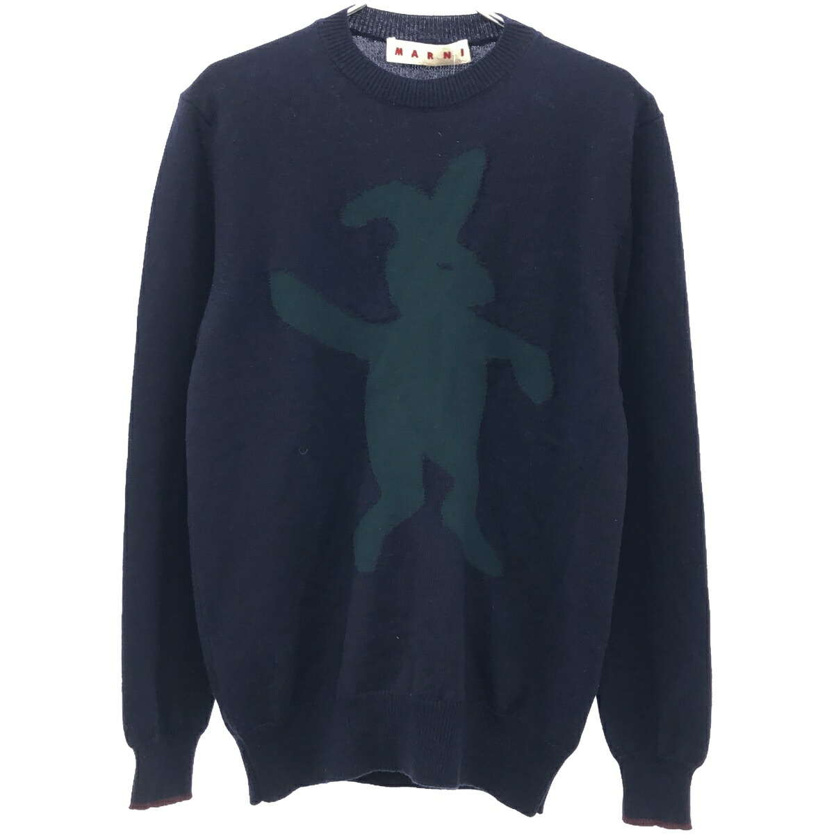 楽天市場】MARNI マルニ 22SS インサイドアウトボーダーニット