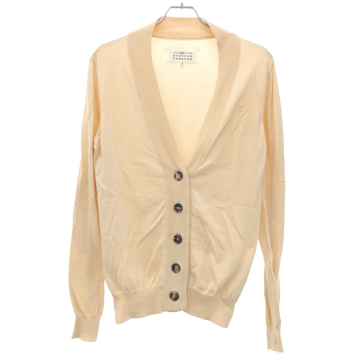Maison Margiela4 メゾン マルジェラ 20AW Mロゴ エルボーパッチニットカーディガン S51HA1085 ブラック M IT9MGYS4CTN0 楽天市場】Maison Margiela4 メゾン マルジェラ 20AW Mロゴ