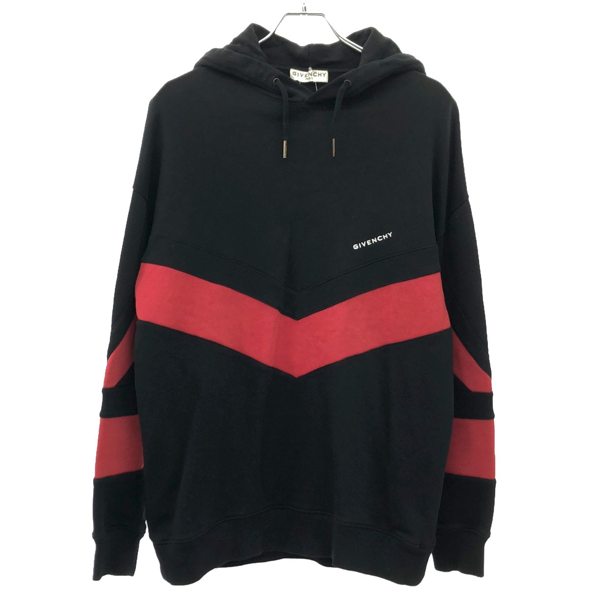 GIVENCHY ロゴ&スカルプリント ラインストーン装飾 パーカー GIVENCHY ロゴ&スカルプリント ラインストーン装飾 パーカー