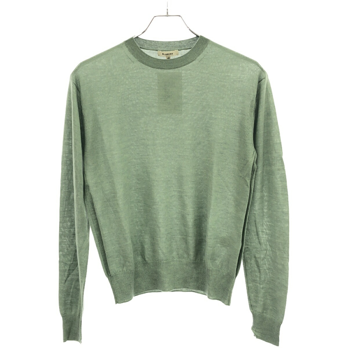 未使用新品　ブラミンク　タートルネックロングスリーブニット　ダークブラウン BLAMINK(ブラミンク)｜タートルネックロングスリーブニット/ライト